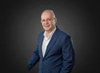 Corporate headshot - dark charcoal