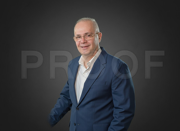 Corporate headshot - dark charcoal